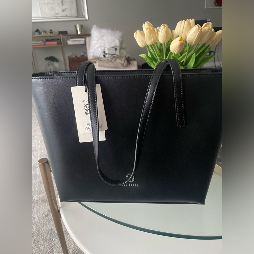 Ted Baker Black Leather Tote